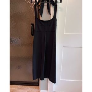 Athleta Black Halter Dress.